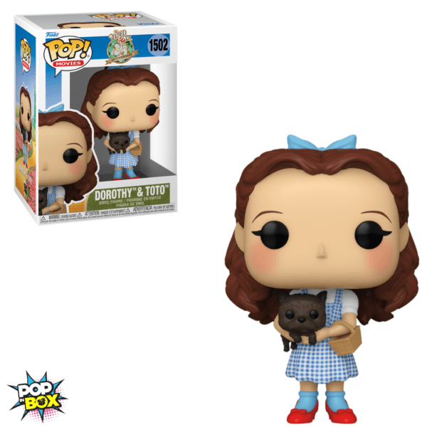 Funko POP Dorothy e Toto - O Mágico de Oz