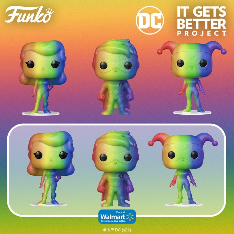 Mês do Orgulho - Coleção Pride da Funko 2022 DC