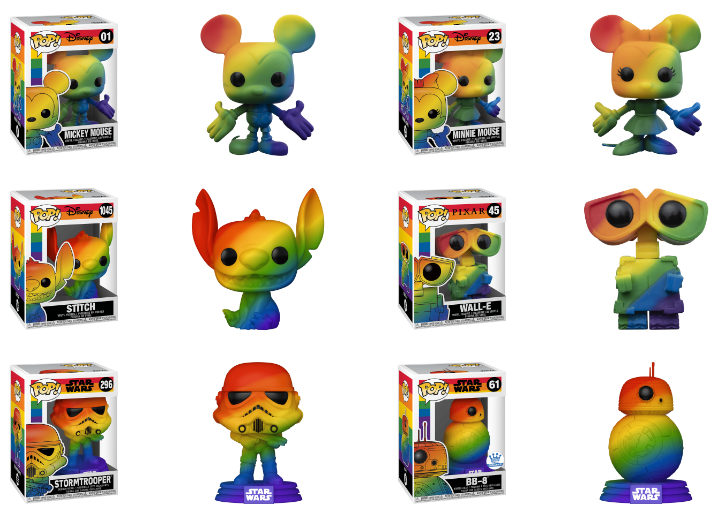 Mês do Orgulho - Coleção Pride da Funko em 2021