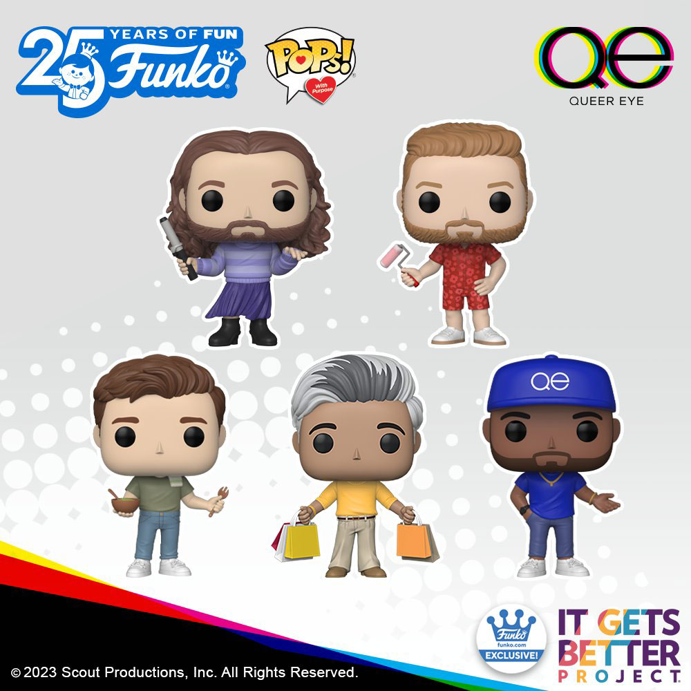 Mês do Orgulho - Funko Pride Queer Eye