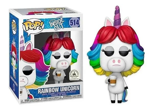 Funko POP! Divertida Mente - Rainbow Unicorn