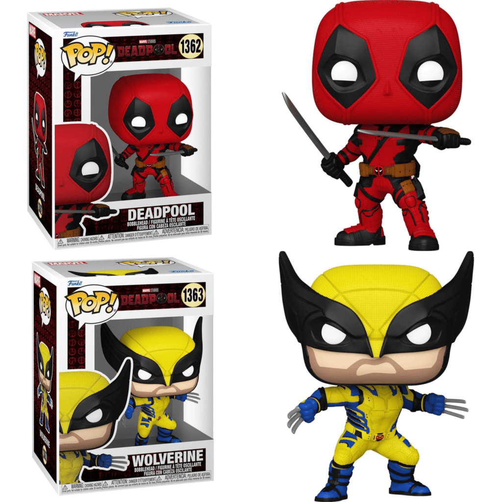 Funko POP!s de Deadpool & Wolverine - segunda wave