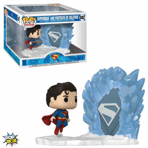 Funko POP! Superman e a Fortaleza da Solidão, do novo filme Superman