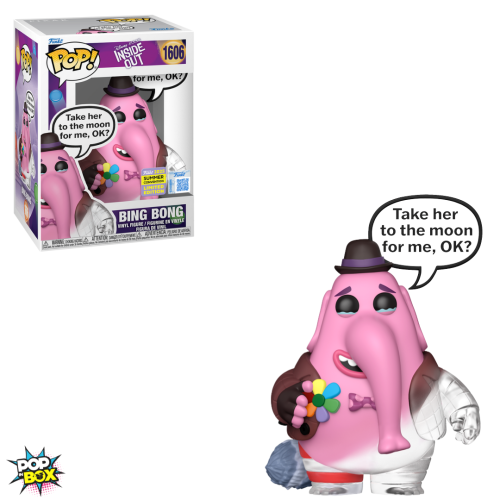 Funko POP! Bing Bong, do filme Divertida Mente, exclusivo da SDCC 2025