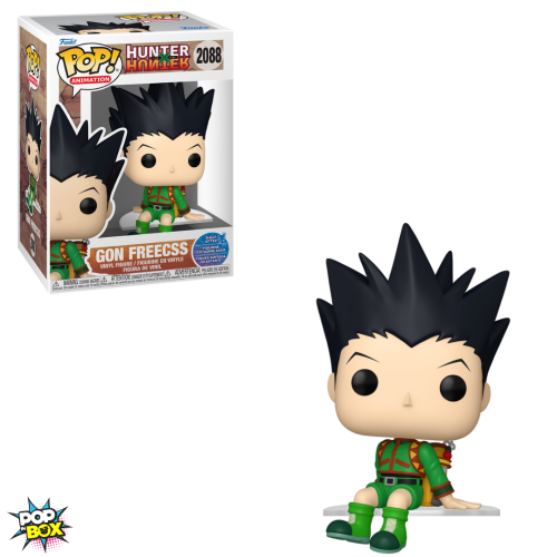 Funko POP! Gon Freecss do anime Hunter x Hunter sentado