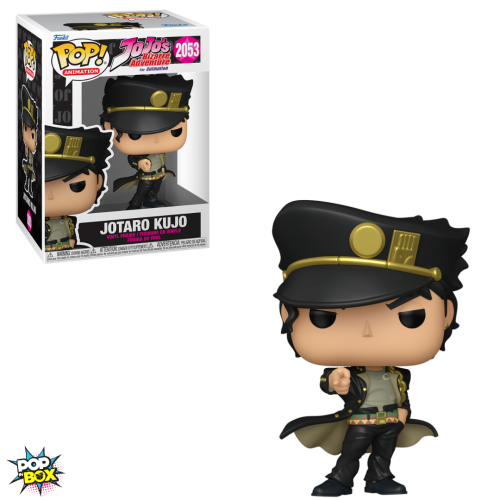 Funko POP! Jotaro Kujo, do anime Jojo's Bizarre Adventures