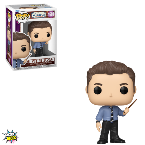Funko POP! Justin Russo da série Os Feiticeiros de Waverly Place