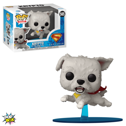 Funko POP! Krypto, o supercão, do novo filme de Superman