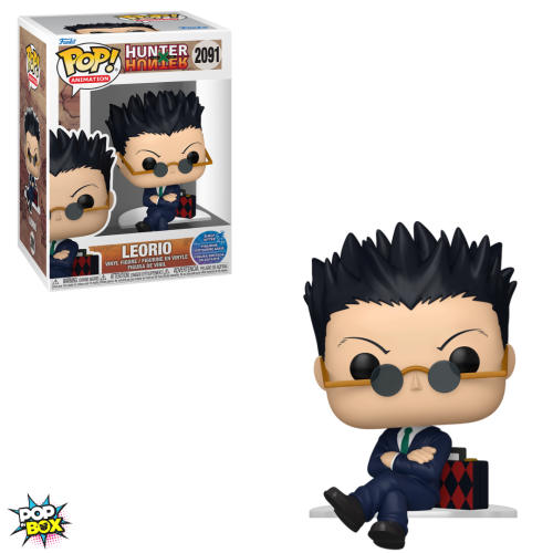 Funko POP! Leorio do anime Hunter x Hunter sentado
