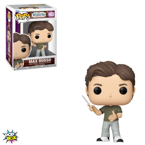 Funko POP! Max Russo da série Os Feiticeiros de Waverly Place