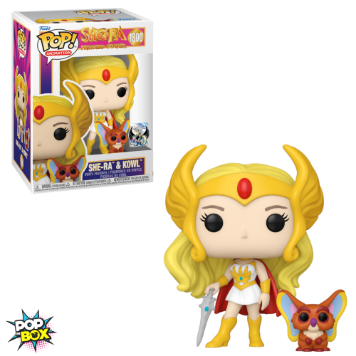 Funko POP! She-Ra com Kowl, de She-Ra e as Princesas do Poder