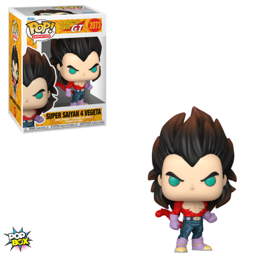 Funko POP! Super Saiyan 4 Vegeta, de Dragon Ball GT