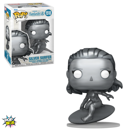 Funko POP! Surfista Prateada, do filme Quarteto Fantástico: Primeiros Passos