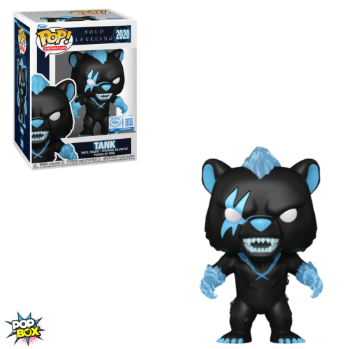 Funko POP! Tank do anime Solo Leveling, versão exclusiva que brilha no escuro