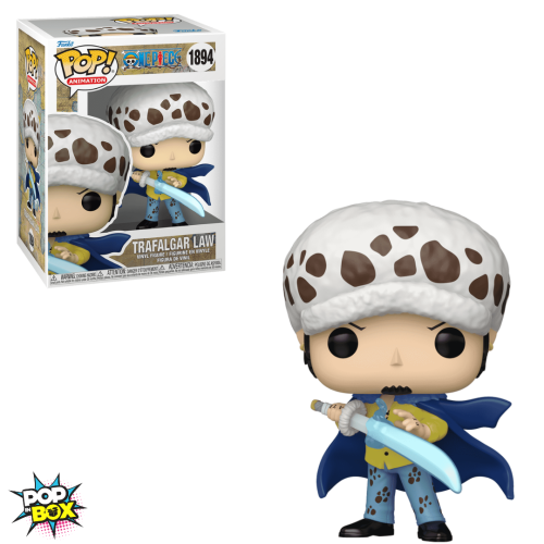 Funko POP! Trafalgar Law, personagem do anime One Piece